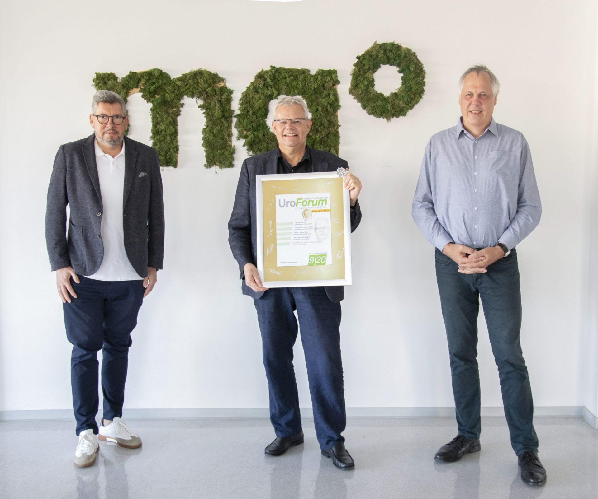 Aller guten Dinge sind drei: 10 Jahre UroForum – 60. Geburtstag Chefreporter Franz-Günter Runkel – LA-MED Platz 3